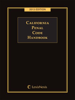 cover image of California Penal Code